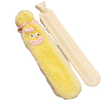 Load image into Gallery viewer, Extended Hot Water Bottle with Plush Cover