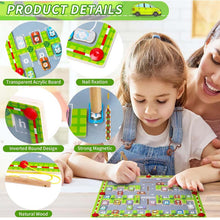Load image into Gallery viewer, Magnetic Alphabet Parking Toys