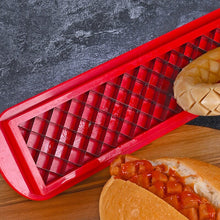 Load image into Gallery viewer, Perfect Criss-Cross Slots Hotdogs Slicer
