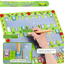 Load image into Gallery viewer, Magnetic Alphabet Parking Toys
