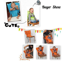 Load image into Gallery viewer, Portable Cotton Baby Seat