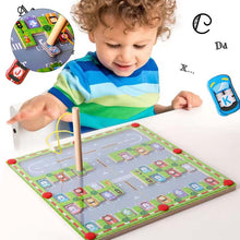 Load image into Gallery viewer, Magnetic Alphabet Parking Toys