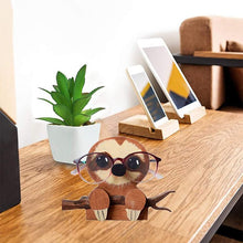 Load image into Gallery viewer, Handmade With Wood Glasses Stand
