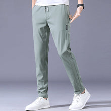 Load image into Gallery viewer, Men&#39;s Long Ice Silk Casual Trousers