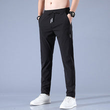 Load image into Gallery viewer, Men&#39;s Long Ice Silk Casual Trousers