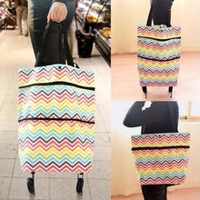 Load image into Gallery viewer, Foldable Shopping Trolley Tote Bag