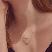 Load image into Gallery viewer, Shiny Necklace with Angel Wings