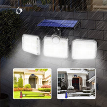 Load image into Gallery viewer, Triple LED Solar Wall Light