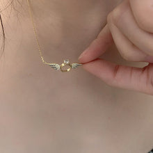 Load image into Gallery viewer, Shiny Necklace with Angel Wings