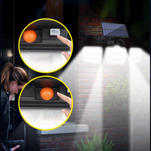 Load image into Gallery viewer, Triple LED Solar Wall Light