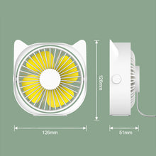 Load image into Gallery viewer, Cat Ear Mini Fan