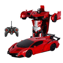 Load image into Gallery viewer, Remote Control Transforming Robot Car