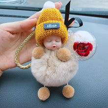 Load image into Gallery viewer, Cute simulation plush squint doll