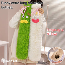 Load image into Gallery viewer, Extended Hot Water Bottle with Plush Cover