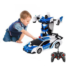 Load image into Gallery viewer, Remote Control Transforming Robot Car