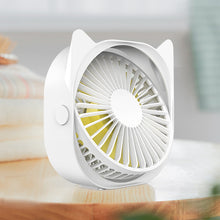 Load image into Gallery viewer, Cat Ear Mini Fan