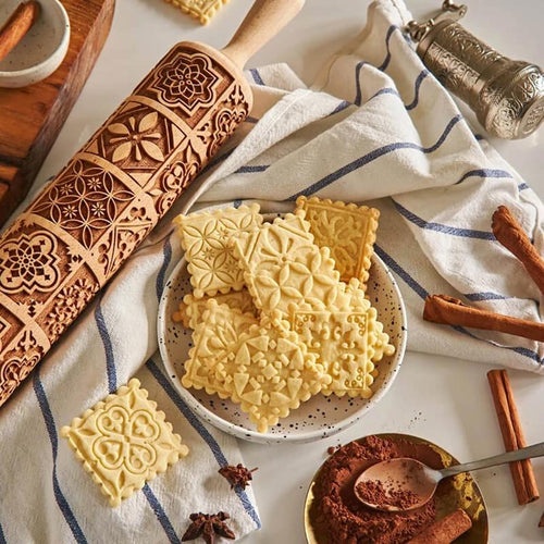 Reindeers Rolling Pin