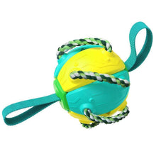 Load image into Gallery viewer, Bite-proof dog toy frisbee football