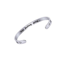 Load image into Gallery viewer, By Heart Cuff Bracelet-Inner Engraved