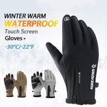 Load image into Gallery viewer, Warm Waterproof Touch Screen Gloves