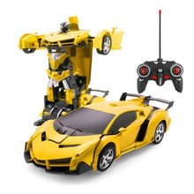 Load image into Gallery viewer, Remote Control Transforming Robot Car
