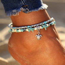 Load image into Gallery viewer, Sea Turtle Anklet