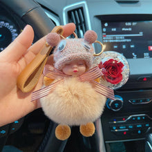 Load image into Gallery viewer, Cute simulation plush squint doll