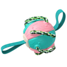 Load image into Gallery viewer, Bite-proof dog toy frisbee football