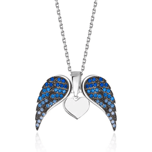 Load image into Gallery viewer, Angel Wings &amp; Love Necklace