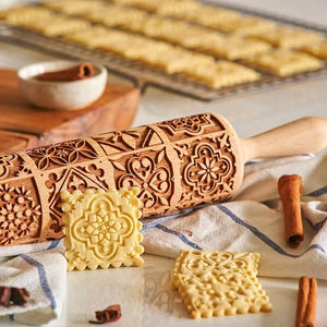 Reindeers Rolling Pin