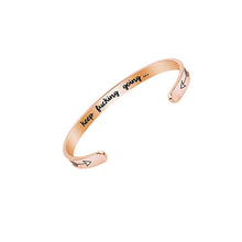 Load image into Gallery viewer, By Heart Cuff Bracelet-Inner Engraved