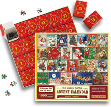 Load image into Gallery viewer, Christmas Advent Calendar Jigsaw Puzzle 1000pcs