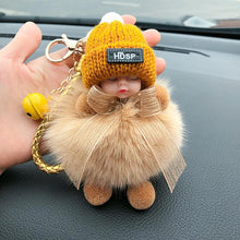 Load image into Gallery viewer, Cute simulation plush squint doll