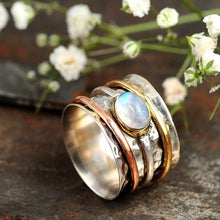 Load image into Gallery viewer, Moonstone Meditation Ring