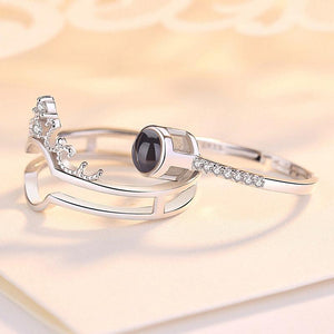 Creative S925 Silver Ring, Bracelet And Puzzle Jewelry Box