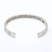 Load image into Gallery viewer, By Heart Cuff Bracelet-Inner Engraved