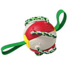Load image into Gallery viewer, Bite-proof dog toy frisbee football