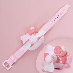 Kitty Cat Portable Watch Fan