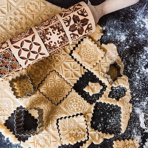 Reindeers Rolling Pin