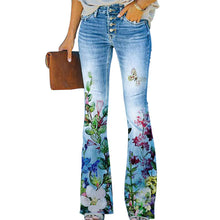 Load image into Gallery viewer, 4-Button Flare Jeans