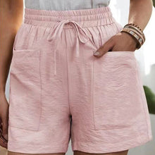Load image into Gallery viewer, Women&#39;s Solid Color Two Pockets Short Trousers