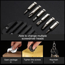 Load image into Gallery viewer, Multifunctional coin screwdriver