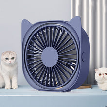 Load image into Gallery viewer, Cat Ear Mini Fan