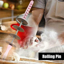 Load image into Gallery viewer, Plastic Rolling Pin for Croissant Baking
