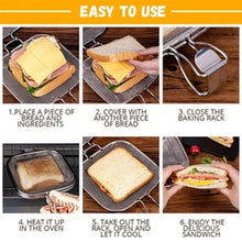 Load image into Gallery viewer, Portable Sandwich Roasting Rack