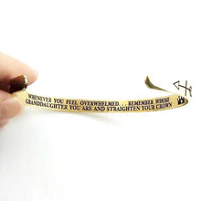 Load image into Gallery viewer, By Heart Cuff Bracelet-Inner Engraved