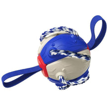 Load image into Gallery viewer, Bite-proof dog toy frisbee football