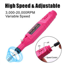 Load image into Gallery viewer, Nail Art Electric Nails Repair Drill Machine
