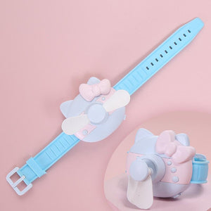 Kitty Cat Portable Watch Fan