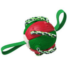 Load image into Gallery viewer, Bite-proof dog toy frisbee football